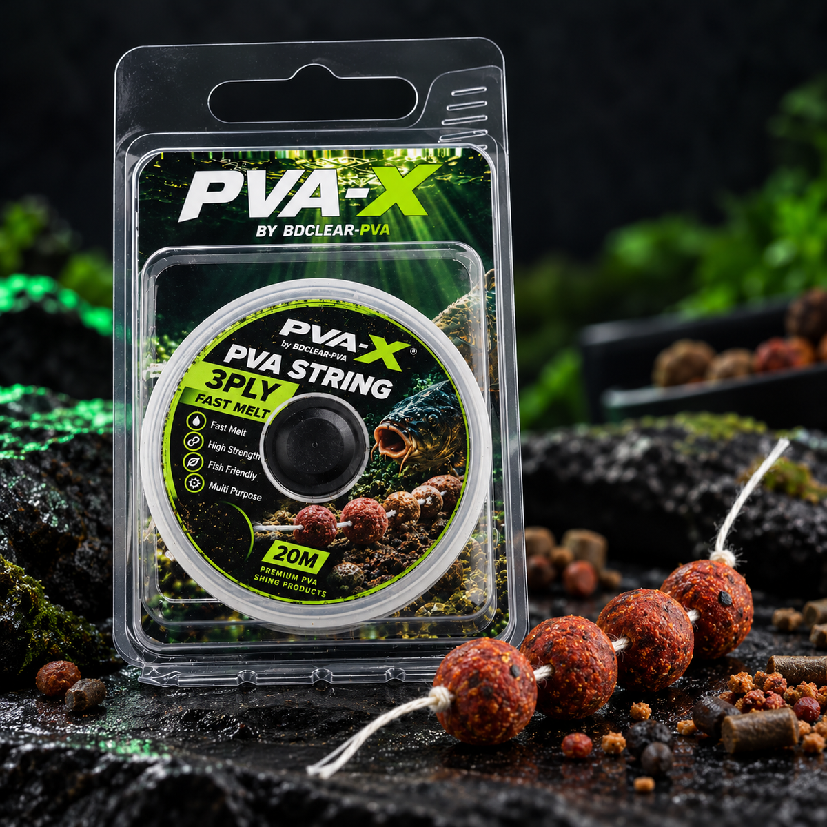 PVA STRING 3PLY – FAST MELT